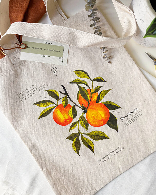 Orange Totebag